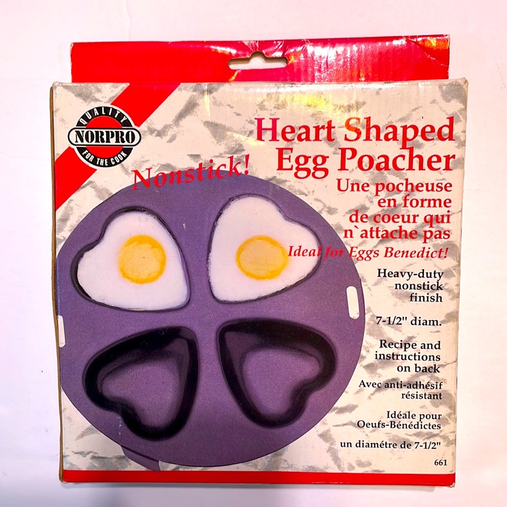 Heart Shaped Egg Poacher